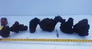 Lot aquarium aquascape fish lizard reptile tank decoration lava rock stone kit