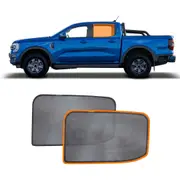 Rear Window Sun Shade for Ford Next-Gen Ranger 2022-Onwards Magnetic Car Sun Blind Mesh
