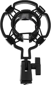 Milisten Microphone Rack Vibration Suspension Holder for Secure Mounting Clip Design for Noise Reduction Durable Construction for Recording and Broadcasting