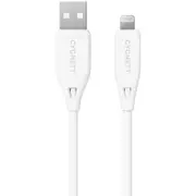 Cygnett Charge & Connect Lightning to USB-A Cable V2 2.2m (White)