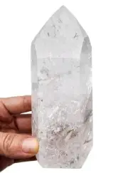 Quartz Crystal Polished Tower Brazil 1lb.