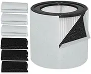 Facecool Replacement Filter Compatible with TruSens Z-3000 Air Purifier, 3-in-1 Filtration High-efficiency Activated carbon Pre-Filter, with 1 HEPA Filter + 4 Carbon Filter + 4 Pre-Filter(Large)
