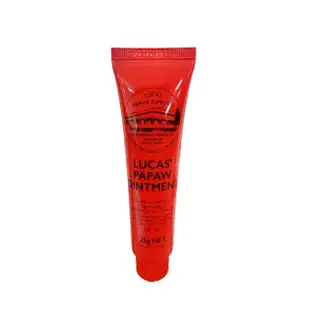 【Lucas 澳洲木瓜霜】澳洲木瓜霜木瓜膏25g買1送1(共2入)