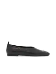 Courreges Leather Ballet Flats