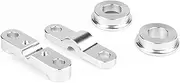 QANYEGN Shift Linkage Bushing Kit, Front Rear Shifter Bushing Kit, Aluminum Alloy Shift Linkage Bushing Kit for Automotive Parts