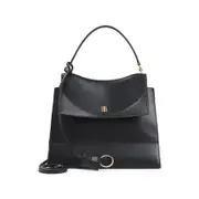 [Balenciaga] Balenciaga-Black Nano Leather Shoulder Bag-Donna OS OS