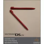 2x Nintendo DS Lite Stylus Red (USG-004) - free postage - Australian seller