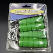 Pair of Foam Handle Clamp Weight Front Arm Hand Muscle Exercise Hand Grip Green
