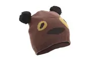 FLOSO Childrens/Kids Unisex Animal Design Winter Beanie Hat (Tiger, Panda, Bear, Dog) (Dog) (One Size)