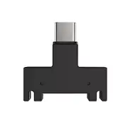 Black Type C Male To Female Extension Adapter Replacement For Samsung DEX Statio