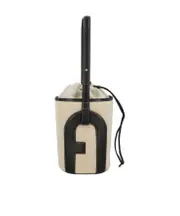 Furla Lido Drawstring Bucket Bag One size Black