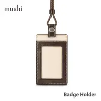 在飛比找誠品線上優惠-moshi Badge/ID Holder證件套/ 橡木棕