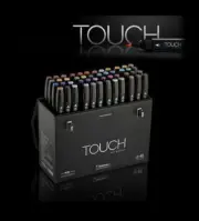 ShinHan Art TOUCH TWIN 48 Marker Set Twin tips - 48 COLORS