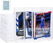 25ct Magnetic Card Holder, 35pt for Trading Card, one-Button Card Holder and Hard Plastic Card Holder, Suitable for Baseball, Football and Basketball Card Holder Display Boxes. (25)