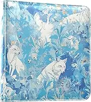 Jungle Animal Fox Blue Picture Book For Photos Self Adhesive 4x6'', 5x7'', 6x8'' Photos album para photocards