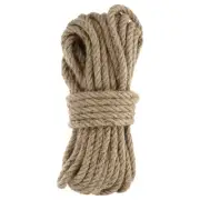 Natural Jute Twine String 49ft x 12mm Long Strong Ribbon Twine Rope Khaki