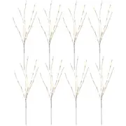 8x LVD Light Up LED Branch Paperbark Decorative Lighting Home/Office Deco 70cm