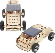 Kisangel 2pcs Solar Car Building Kit Kids Educational Toy Science Experiment DIY Car Kit