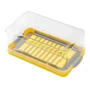 Butter Cutting Box with Lid Butter Slicer Cutting Plate Butter Container4337