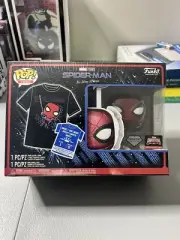 FUNKO POP POP AND TEES SPIDER-MAN NO WAY HOME DIAMOND TARGET CON LARGE