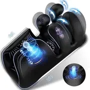Male Masturbator Sex Toy Training Vibrator with 10 Finger Massaging & Tapping & Vibrating Male Stroker Trainer Sex Machine for Training & Prolong Endurance Adult Sex Toys & Game for Men