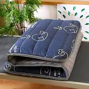 Mattresses Futon Japanese Folding Mattress Single Double Futon Floor Tatami Quilted Sleeping Pad Non-Slip and Breathable for Home Dormitory (Color : 6, Size : 90X190cm)
