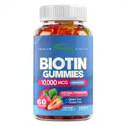 Biotin Gummies - Hair, Skin, Nails, Immune Joint Support, Lower Cholesterol