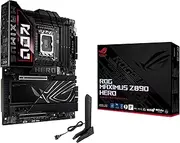 ASUS ROG Maximus Z890 Hero Intel® Z890 LGA 1851 ATX Motherboard, Advanced AI PC-Ready, 22+2+1+2 Stages, DDR5, WiFi 7, 3X PCIe® 5.0 M.2, Thunderbolt™ 4, USB Type-C®, AI Overclocking/Cooling/Networking