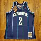 Larry Johnson Jersey Mitchell & Ness Swingman Men XL Charlotte Hornets NBA