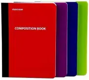 Office Mini Poly Composition Book (5In X 7In, Poly Comp) - 4 Pack