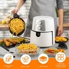 5Pcs Air Fryer Rack Set with Heightening Feet Stainless Steel Air Fryer PadBp