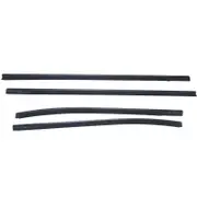 4 x Outer Door Window Rubber Seal Trim Fit For Ford Ranger PX XL 2012-2020
