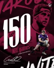 NRL RUGBY STATE OF ORIGIN QLD MAROONS TEAM POSTER,MELBOURNE STORM,1