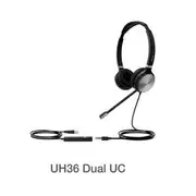 Yealink UH36-D Wideband Noise Cancelling Headset, USB, Stereo
