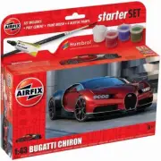 Airfix 1:43 Scale Small Starter Set NEW Bugatti Chiron