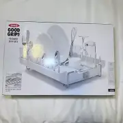 OXO Good Grips Foldaway Dish Rack in Large Capacity !!
