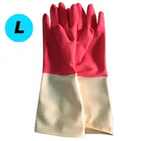 在飛比找i郵購優惠-康乃馨 L 家庭用雙色手套(8吋) L