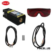 15W Laser Head 15000mW Blue Laser Module for CNC Laser Engraving Machine w/ PWM