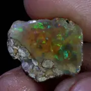 10.00Ct Natural AAA+ Ethiopian "Play-Of-Color" Fire Opal Rough Pleasant Gemstone