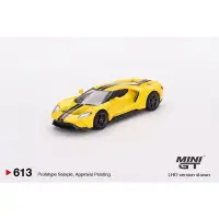 在飛比找蝦皮購物優惠-(附膠盒) MINI GT No.613 Ford GT T