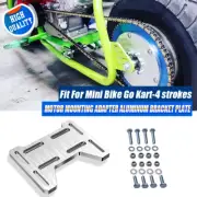 Kit For 212 Preditor Briggs Mini Bike Go Kart Motor Engine Adapter Bracket Plate