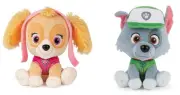 Paw Patrol Plush Bundle of 2, 6 inch Skye and Rocky
