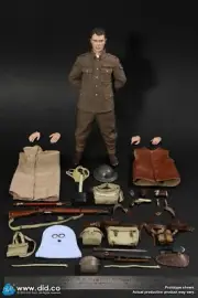 did 1/6 Scale WWI British Infantry Lance Corporal Tom Figure NIB B11013
