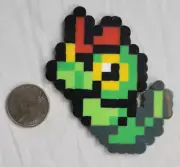 Caterpie Menu Icon Pokemon Perler Bead Pixel Art