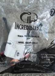 2018 McDonald's Incredibles 2 Happy Meal Toy Mrs Incredible #7