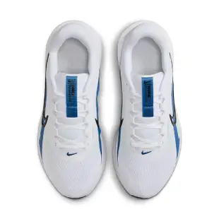 【NIKE 耐吉】慢跑鞋 男鞋 運動鞋 緩震 DOWNSHIFTER 13 WIDE 藍白 FJ1284-103
