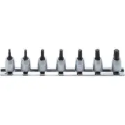 Koken RS2025/7-IPR 1/4 Sq. Dr. Socket set TORXPLUS 10IPR-40IPR Tamper Resistant