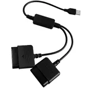 Suitable for Ps2 To Ps3 Pc Handle Adapter USB To PS2/PS3 Handle Conversion Line Two In One USB 2.0 Controller Adapter