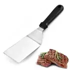 2 Pcs Metal Pizza Lifter Plastic Handle Spatulas Pancake Spatulas
