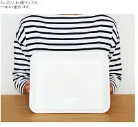 在飛比找Yahoo!奇摩拍賣優惠-日本製野田琺瑯經典白色18取方盤備料盤料理盤烤盤~兔果兒雜貨